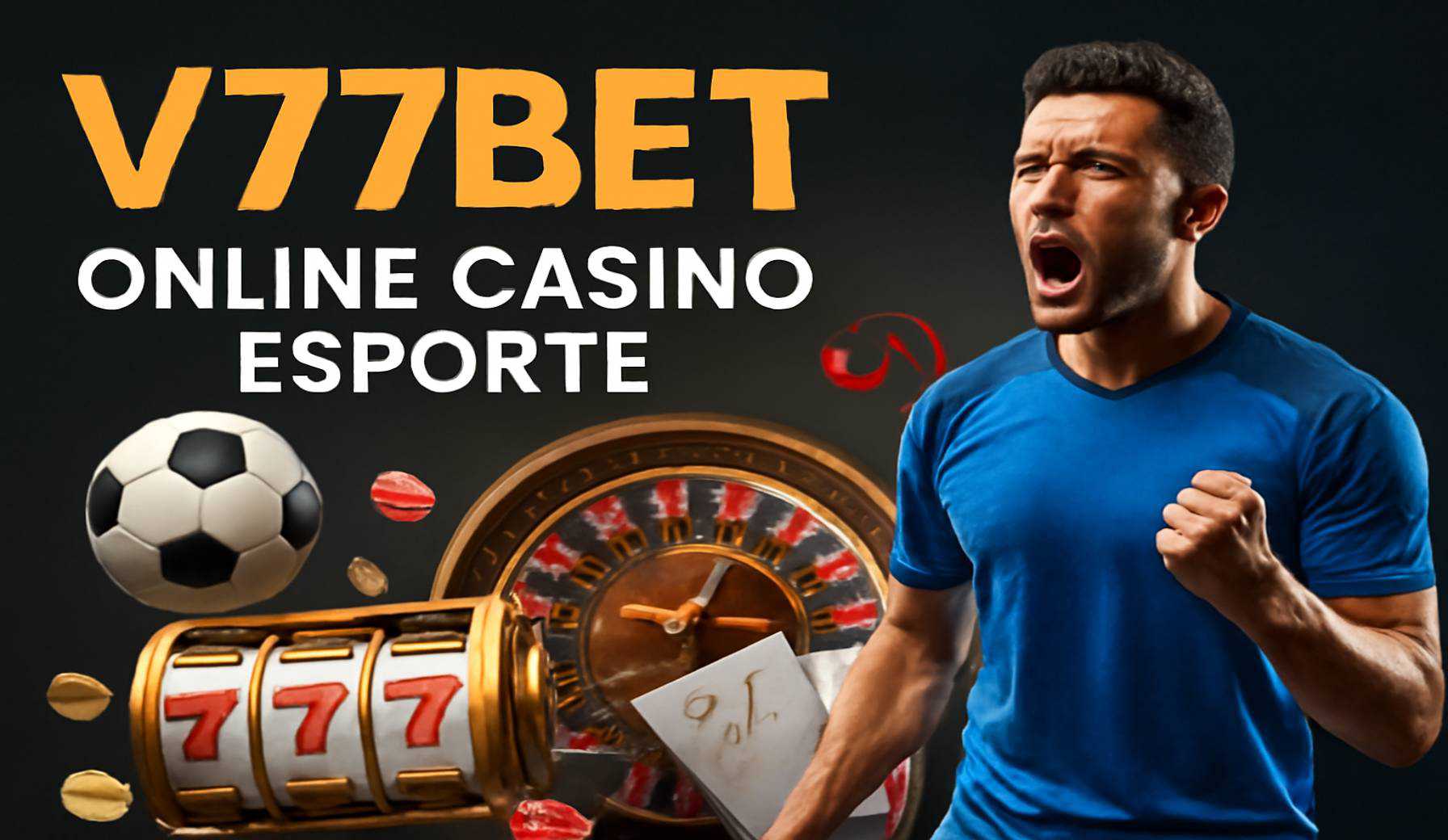 Apostas esportivas no cassino online V77BET