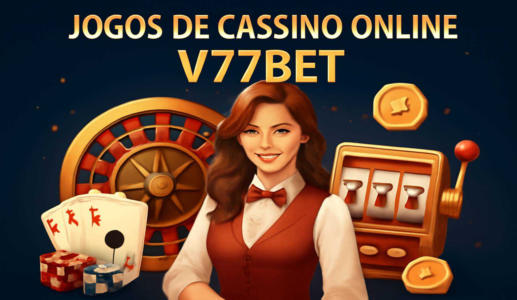 Jogos de cassino online inovadores e emocionantes na V77BET
