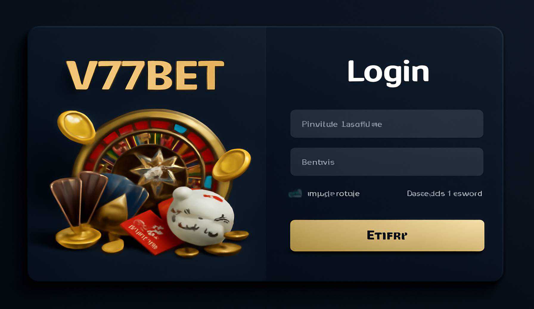Não Perca tempo, o rRgistro na site V77BET